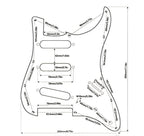 Pro SSS 11-Hole Strat Guitar Pickguard with Screws