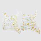 Gold Foil Acrylic Transparent Electric Guitar Pickguard Plates - LP/TL/ST Series with Screws