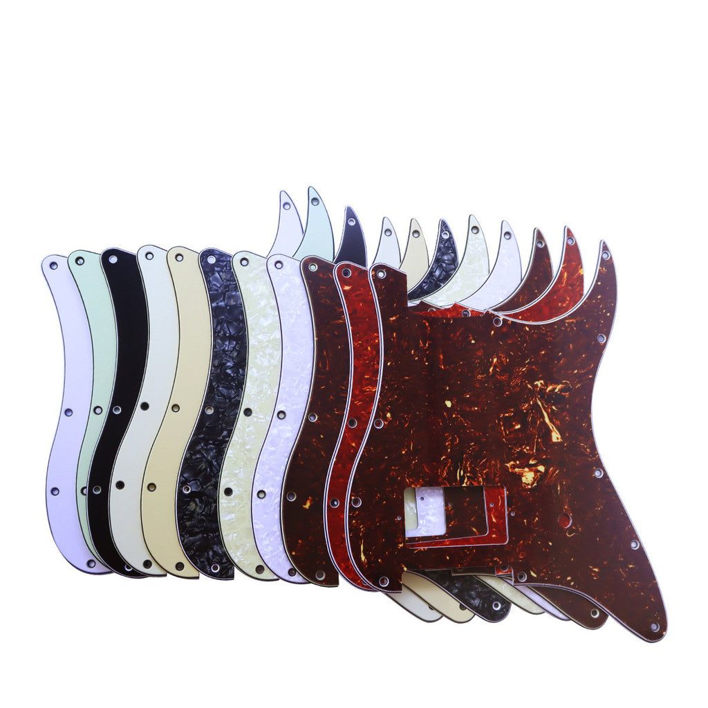 Pro 11 Holes Single Uncovered Humbucker and Pot Slot Guitar Pickguard