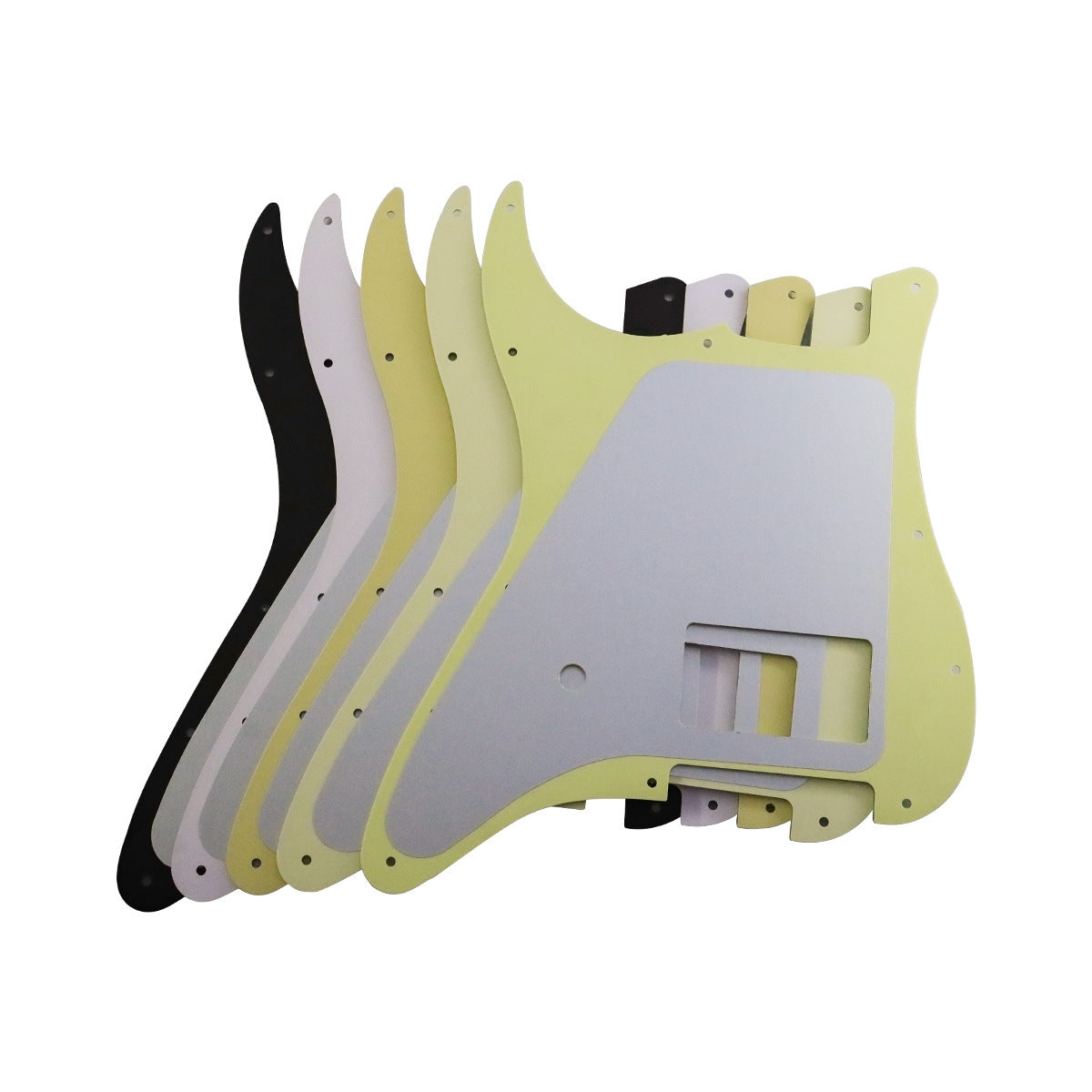 Pro 11 Holes Single Uncovered Humbucker and Pot Slot Guitar Pickguard