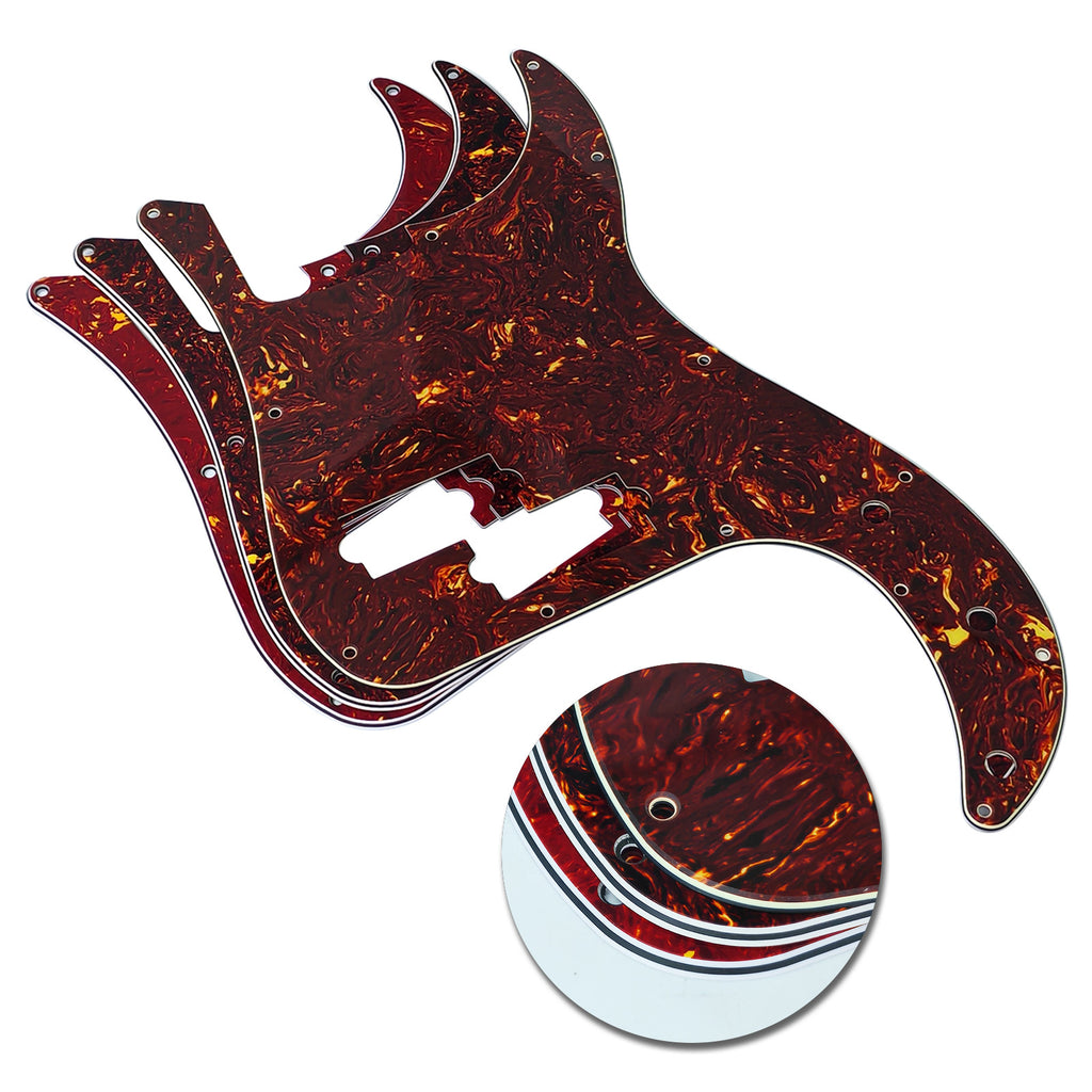 Pro 13 Hole P Bass Pickguard with Screws