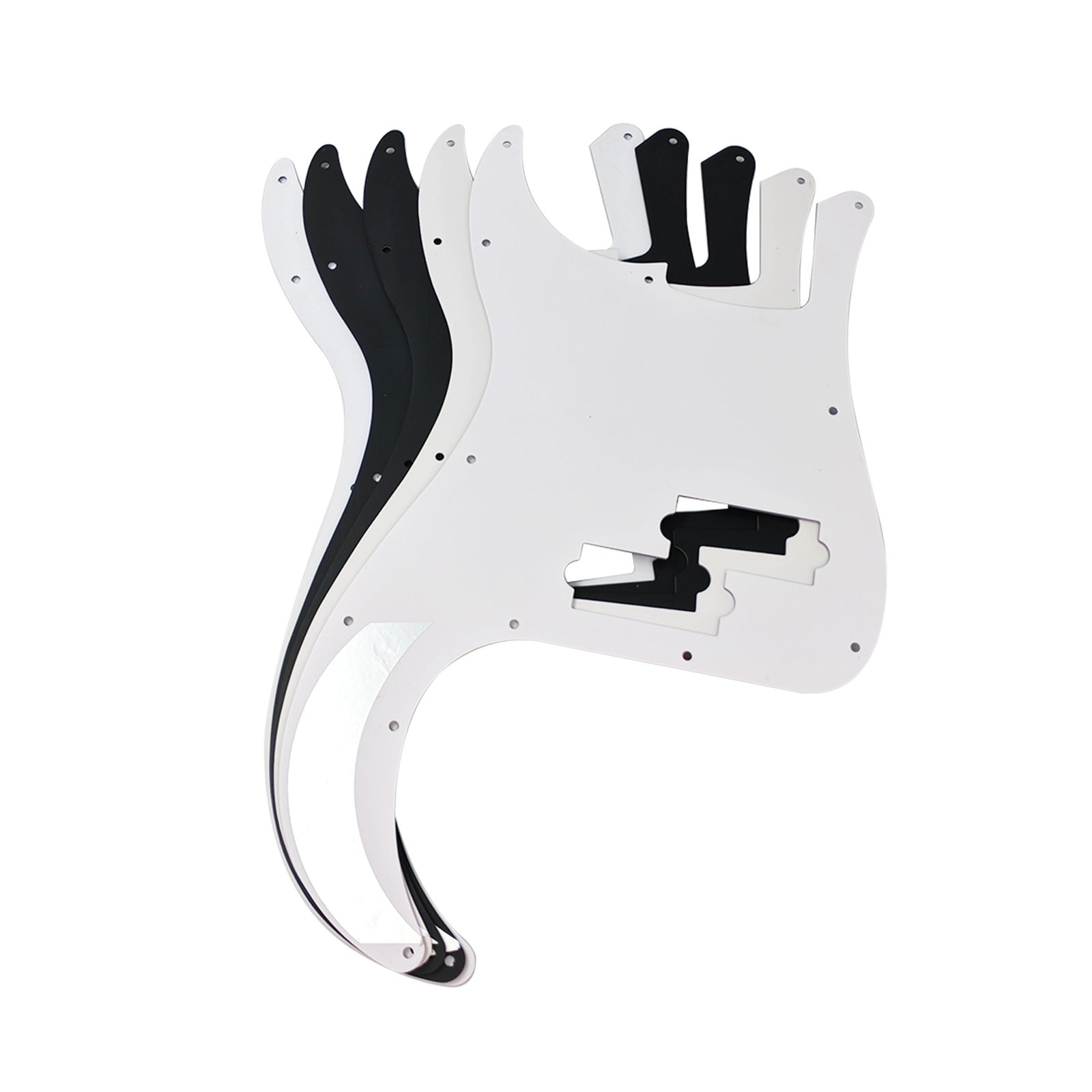 Pro 13 Hole P Bass Pickguard with Screws