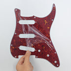 Pro SSS 11-Hole Strat Guitar Pickguard with Screws