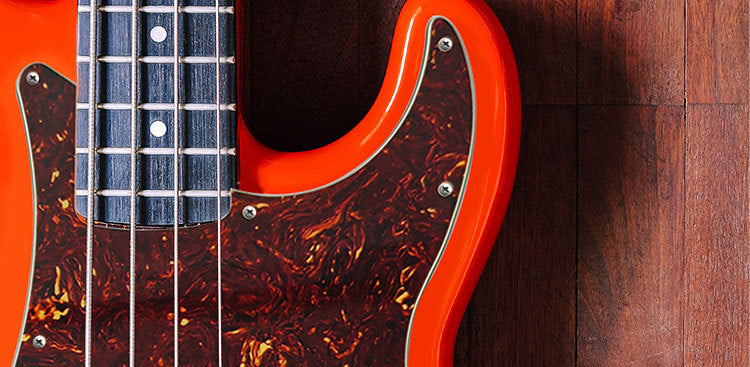 Pro 13 Hole P Bass Pickguard with Screws