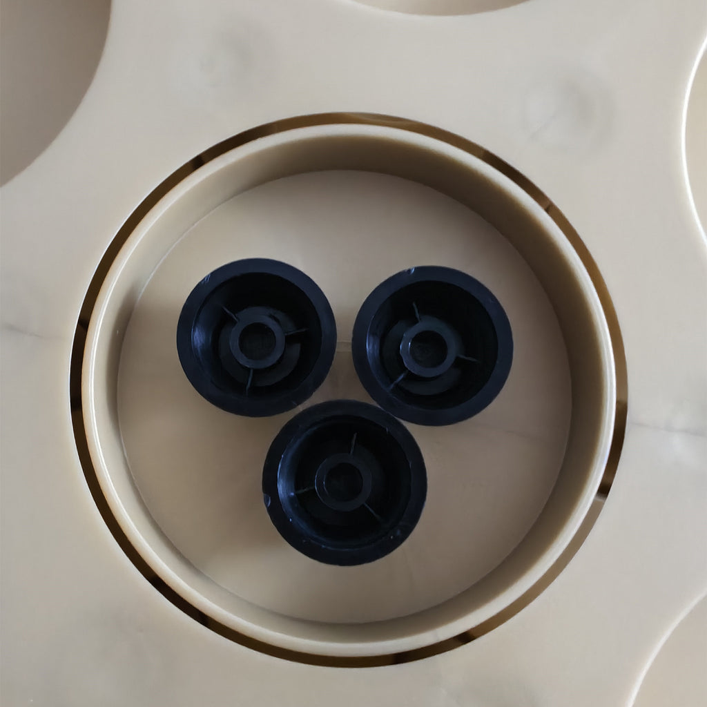 Pro Inch Size Fine 24 Splines Guitar Tone Volume Control Knobs