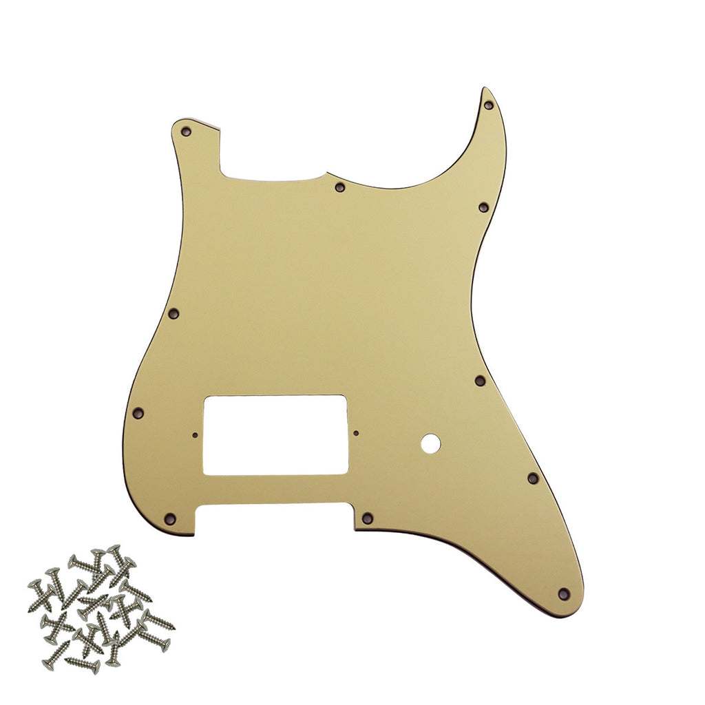 Pro 11 Holes Single Uncovered Humbucker and Pot Slot Guitar Pickguard