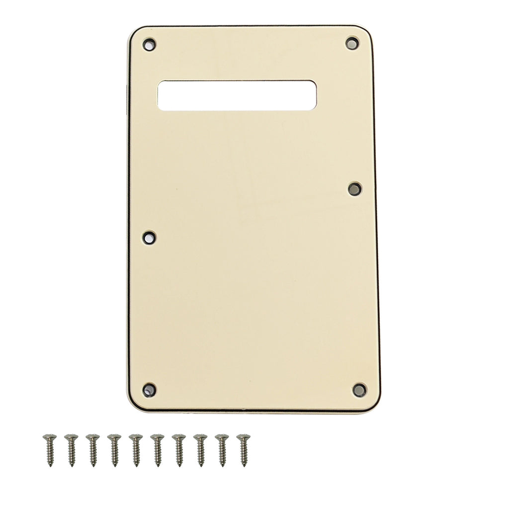 Pro Guitar Strat Back Plate with Screws