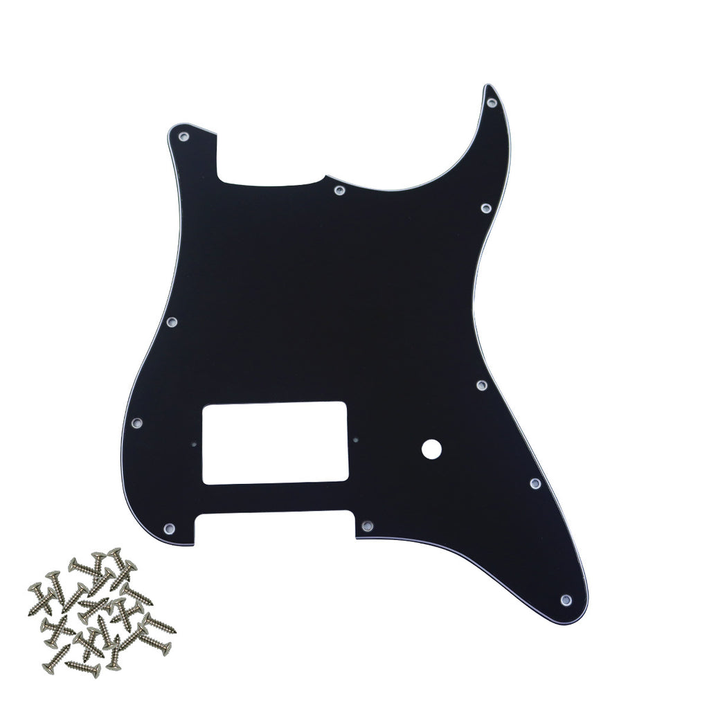 Pro 11 Holes Single Uncovered Humbucker and Pot Slot Guitar Pickguard