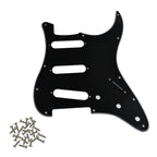 Pro SSS 11-Hole Strat Guitar Pickguard with Screws