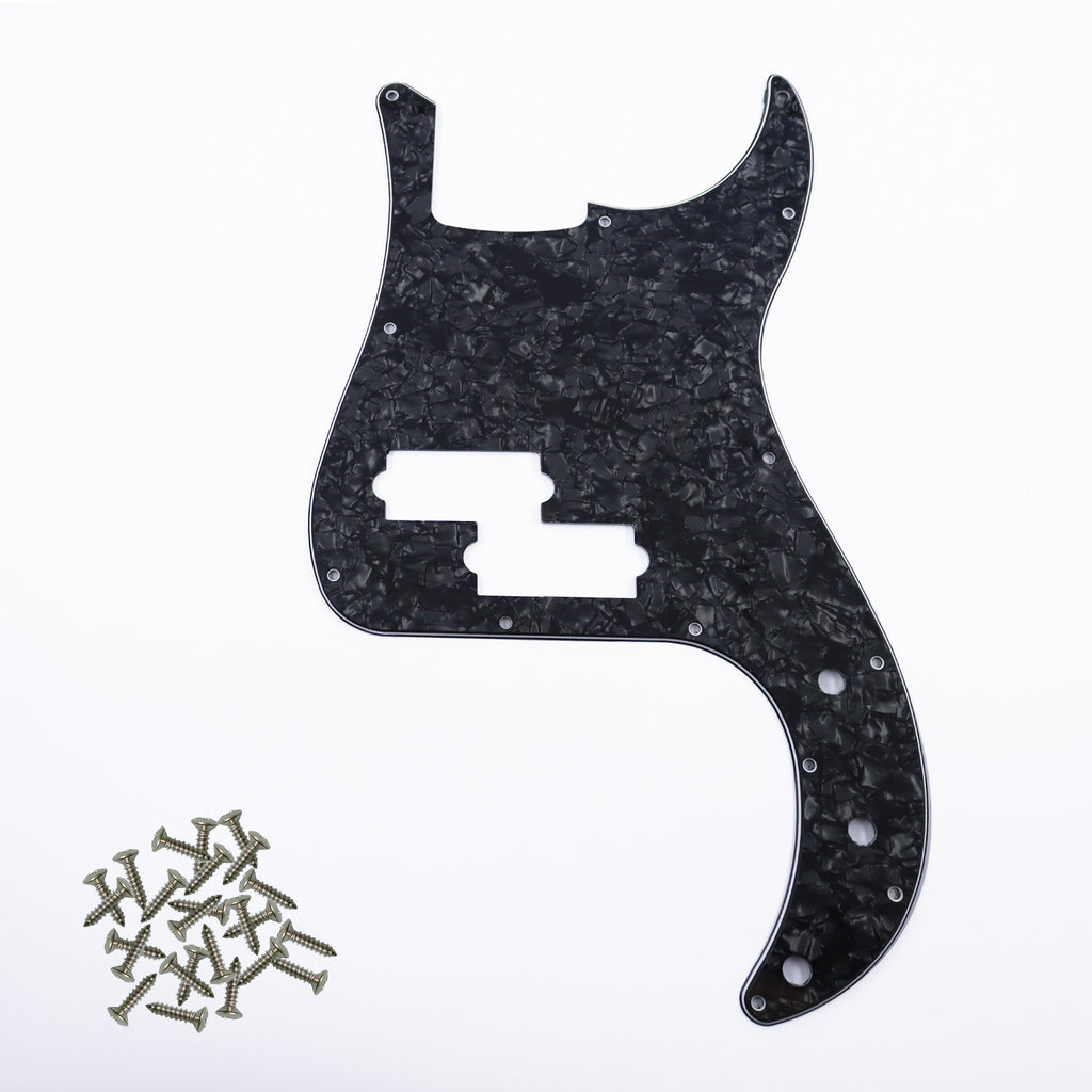Pro 13 Hole P Bass Pickguard with Screws