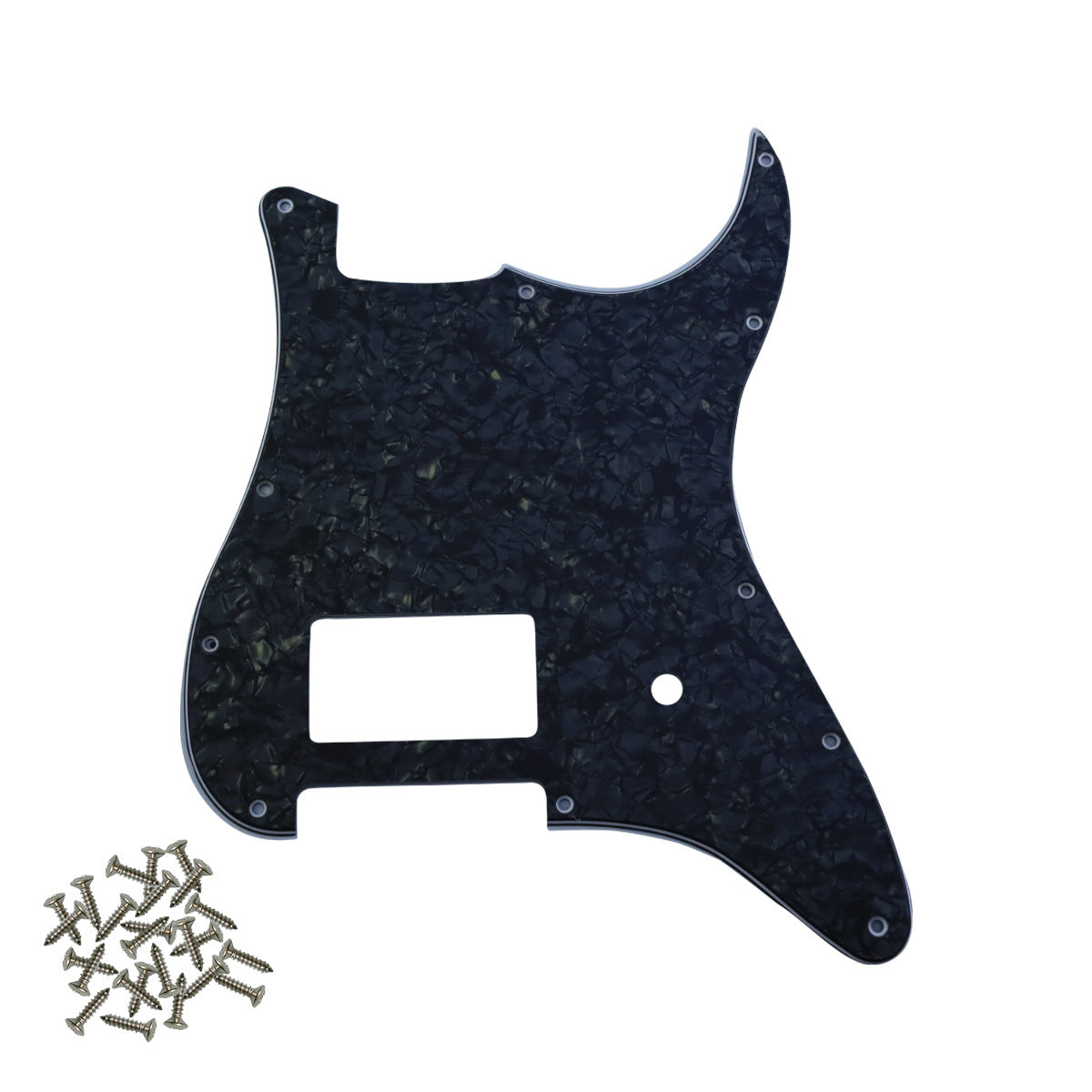 Pro 11 Holes Single Uncovered Humbucker and Pot Slot Guitar Pickguard