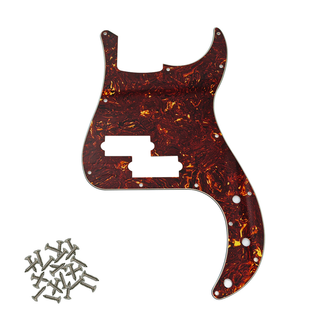 Pro 13 Hole P Bass Pickguard with Screws