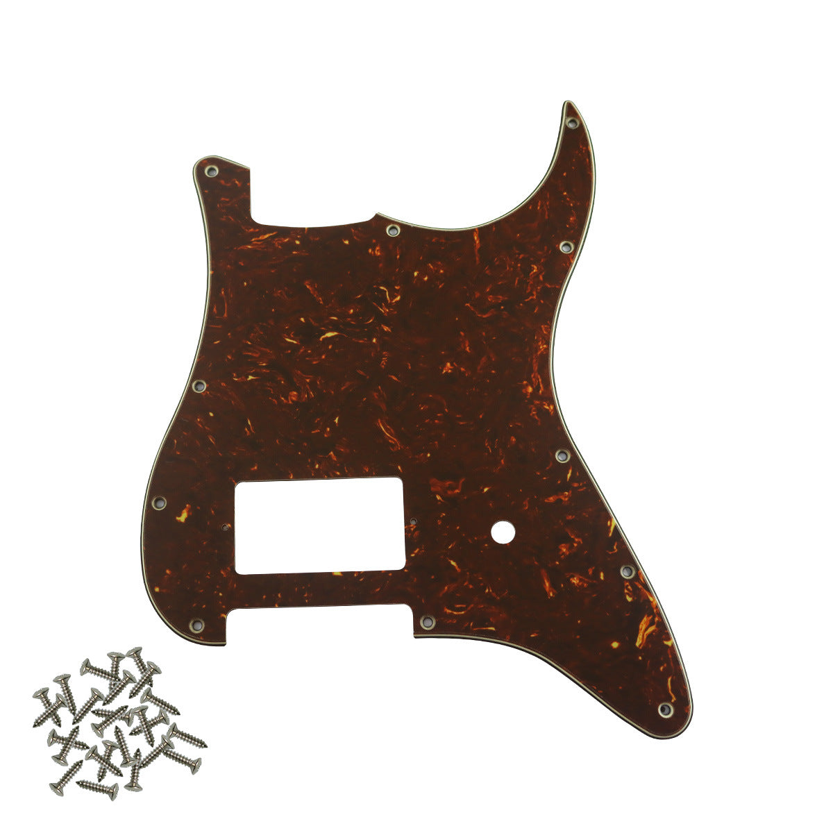 Pro 11 Holes Single Uncovered Humbucker and Pot Slot Guitar Pickguard