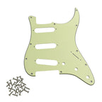 Pro SSS 11-Hole Strat Guitar Pickguard with Screws