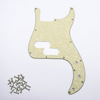 Pro 13 Hole P Bass Pickguard with Screws