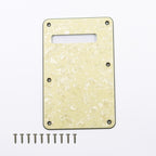 Pro Guitar Strat Back Plate with Screws