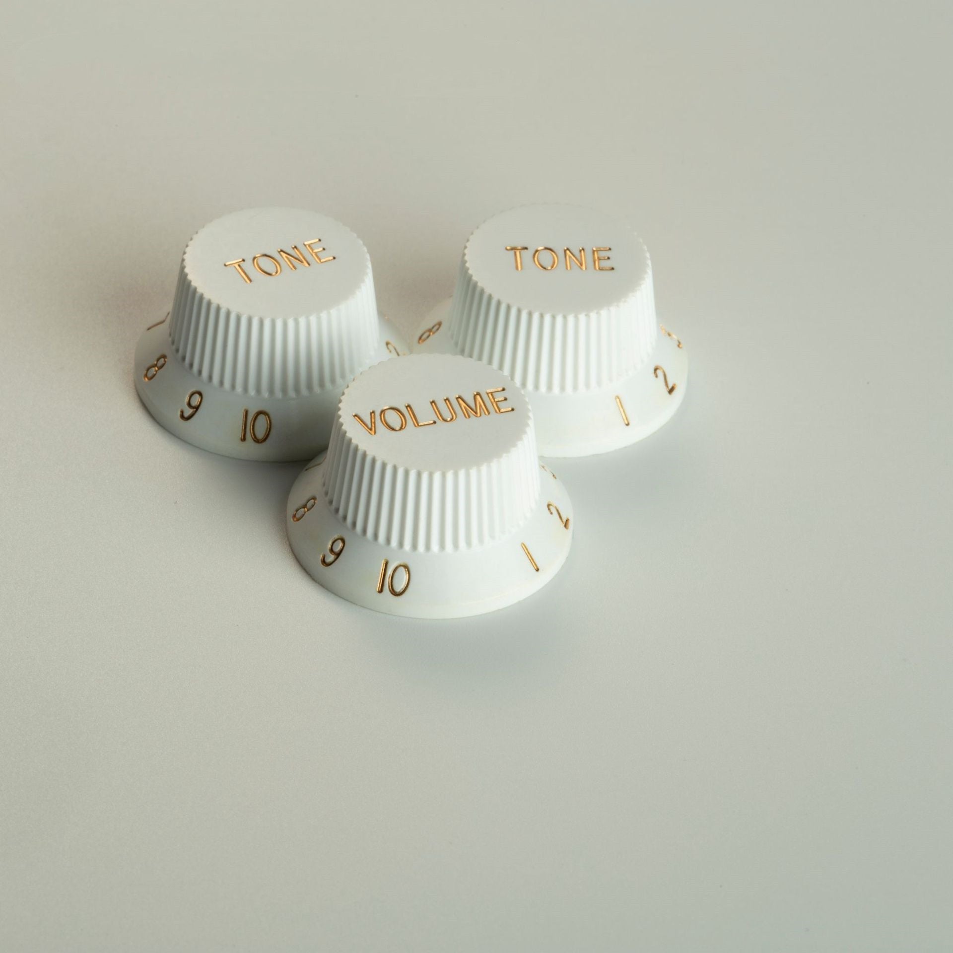 Pro Inch Size Fine 24 Splines Guitar Tone Volume Control Knobs