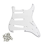 Pro SSS 11-Hole Strat Guitar Pickguard with Screws