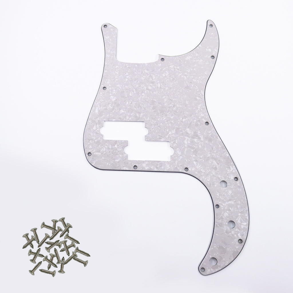 Pro 13 Hole P Bass Pickguard with Screws