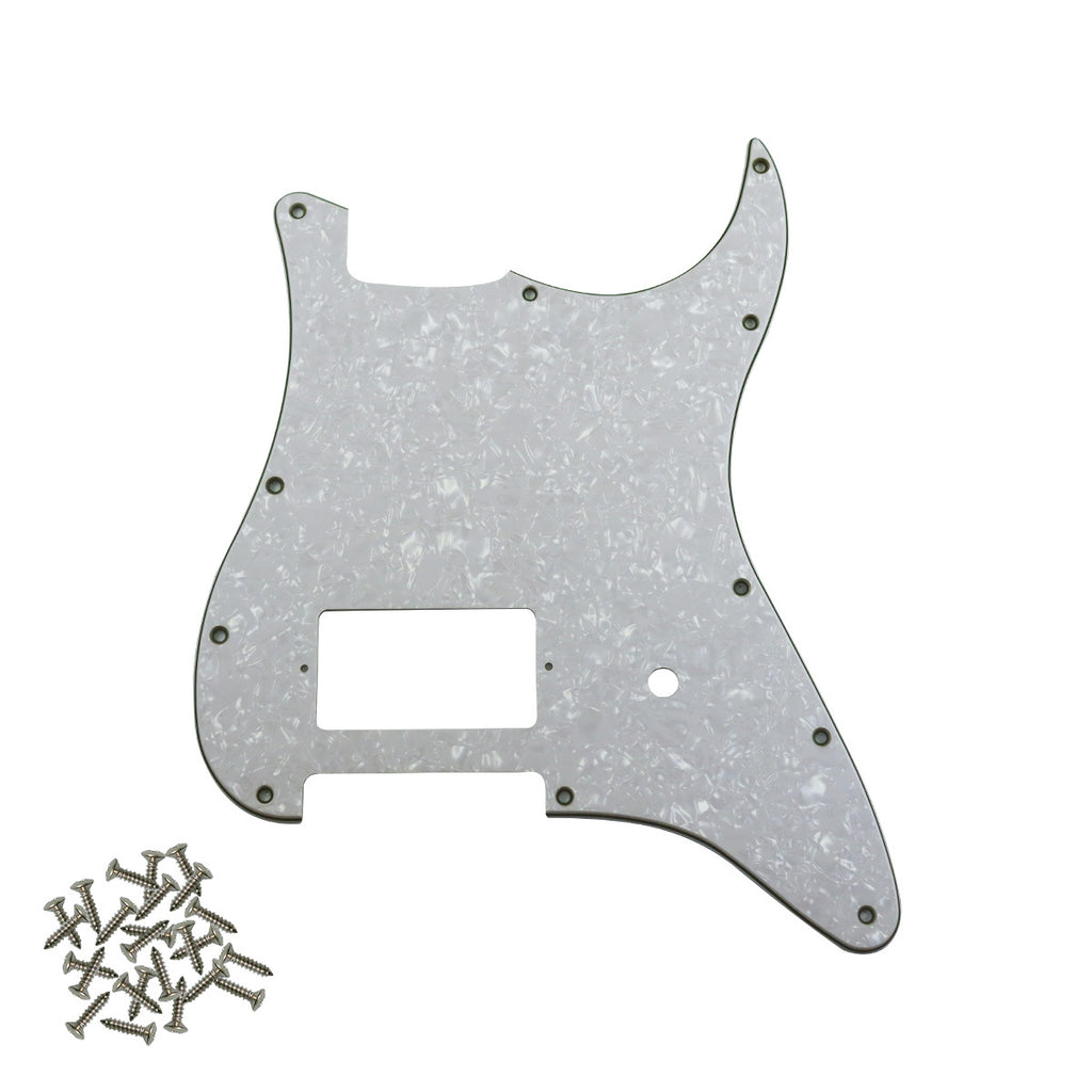 Pro 11 Holes Single Uncovered Humbucker and Pot Slot Guitar Pickguard