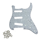 Pro SSS 11-Hole Strat Guitar Pickguard with Screws